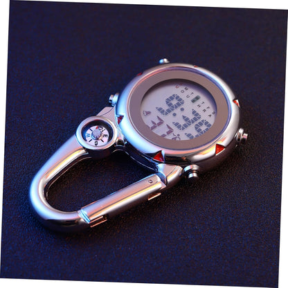 HOTIMIKEYA Outdoor Sport Watches Stopwatch, Clip Watch Clip Hanging on Quartz Watch for Climbing Hiking