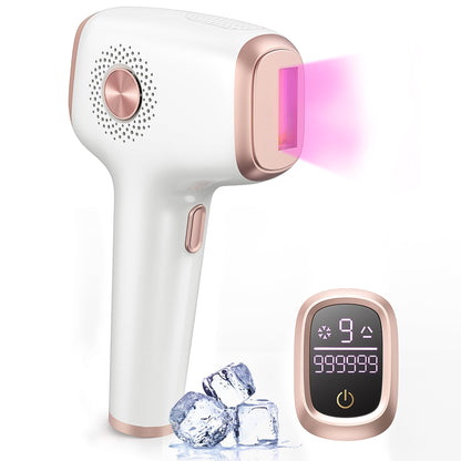 HOTINNZA IPL Hair Removal with Ice Cooling Care Function for Women,Long-Lasting Results,999,999 Flashes Painless Hair Removal, Hair Removal Device for Armpits Legs Arms Bikini Line