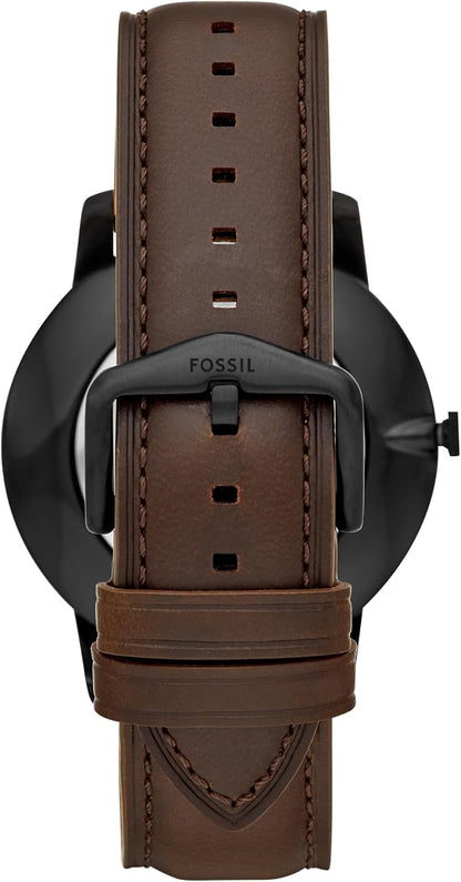 HOTFossil Men's Minimalist Quartz Stainless Steel Three-Hand Watch for Men
