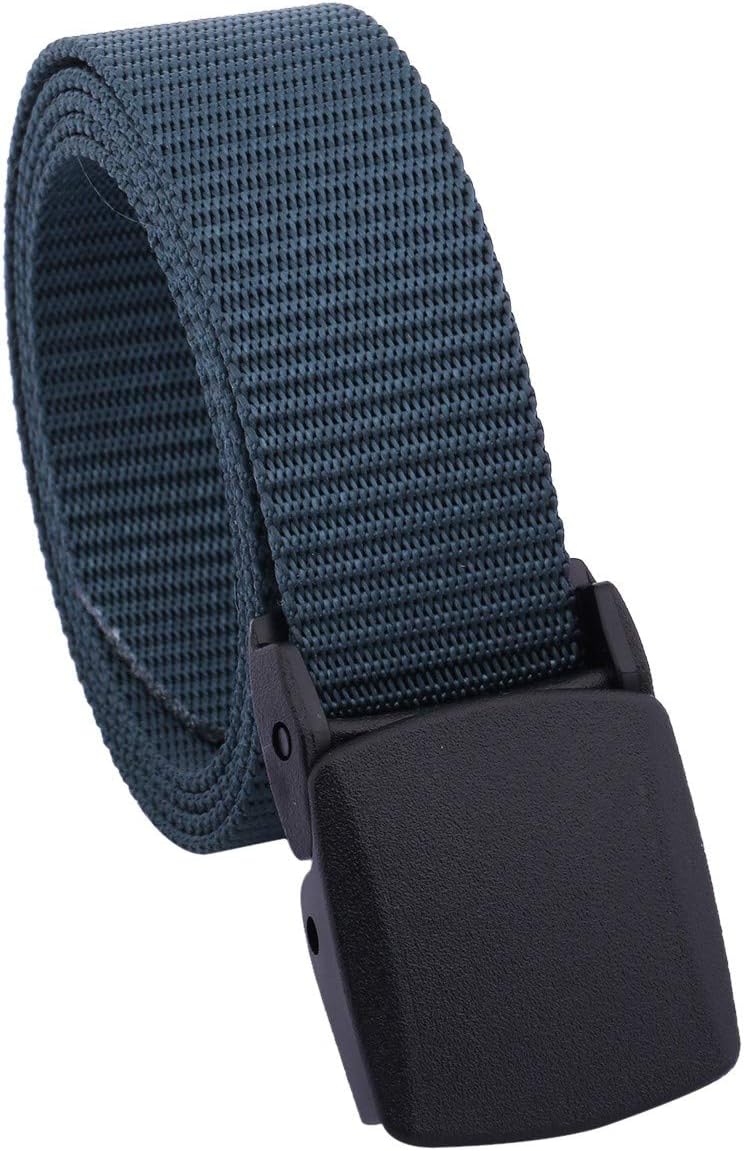 HOTSportmusies Women's Nylon Webbing Military Style Tactical Duty Belt with Plastic Buckle