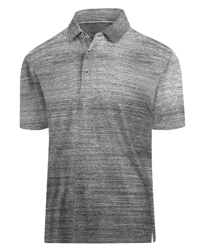 HOTHodaweisolp Golf Shirts for Men Dry Fit Print Moisture Wicking Performance Short Sleeve Polo Shirt