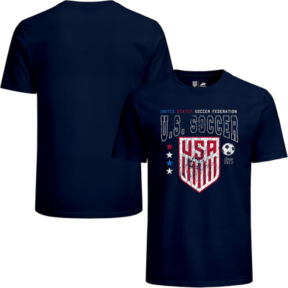 HOTIcon Sports Officially Licensed US Soccer Federation Cotton T-Shirt - Unisex Adult