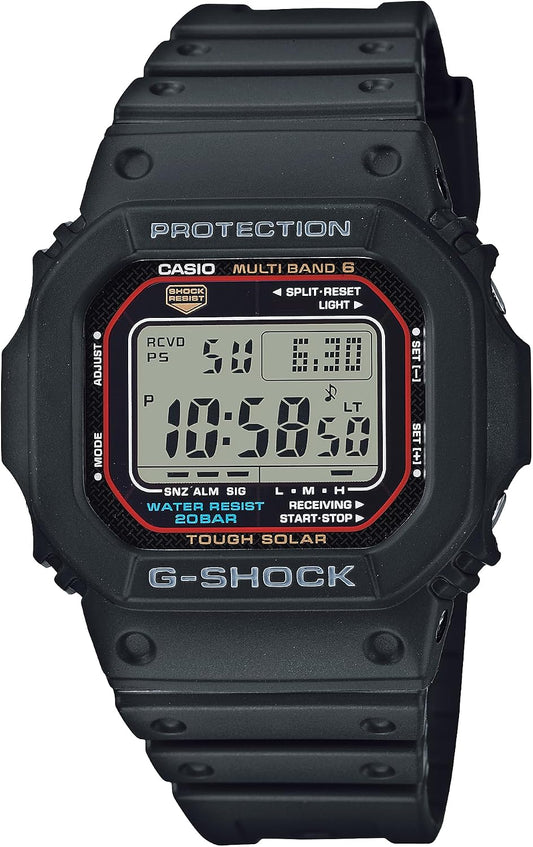 HOTCasio G-Shock GW-M5610U-1 Men's Solar Black Resin Sport Watch