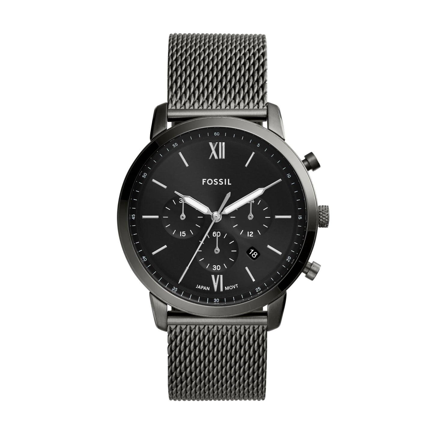 HOTFossil Men's Watch, Neutra Quartz Stainless Steel Chronograph Watch for Men