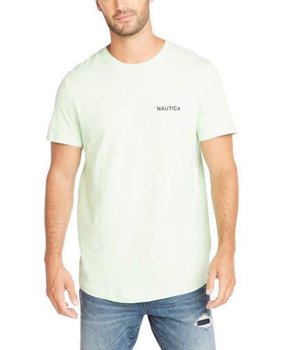HOTNautica Men's Short Sleeve Solid Crew Neck T-Shirt Shirt