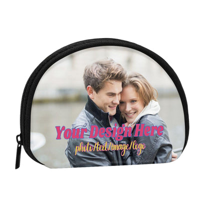 HOTCustom Coin Purse Design Your Own Personalized Leather Shell Card Bags Customized Wallet storage bags for Women Gifts Style 3