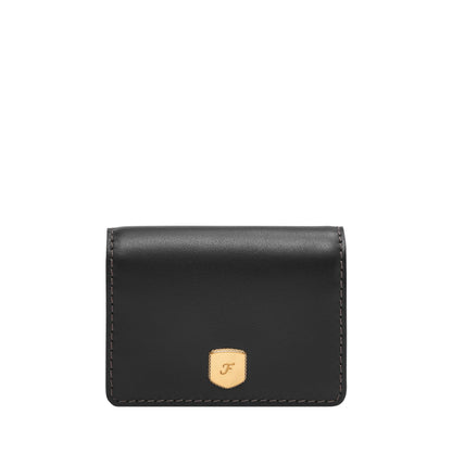 HOTFossil Women's Wallet, Lennox Small Flap Wallet for Women, Insignia Blue