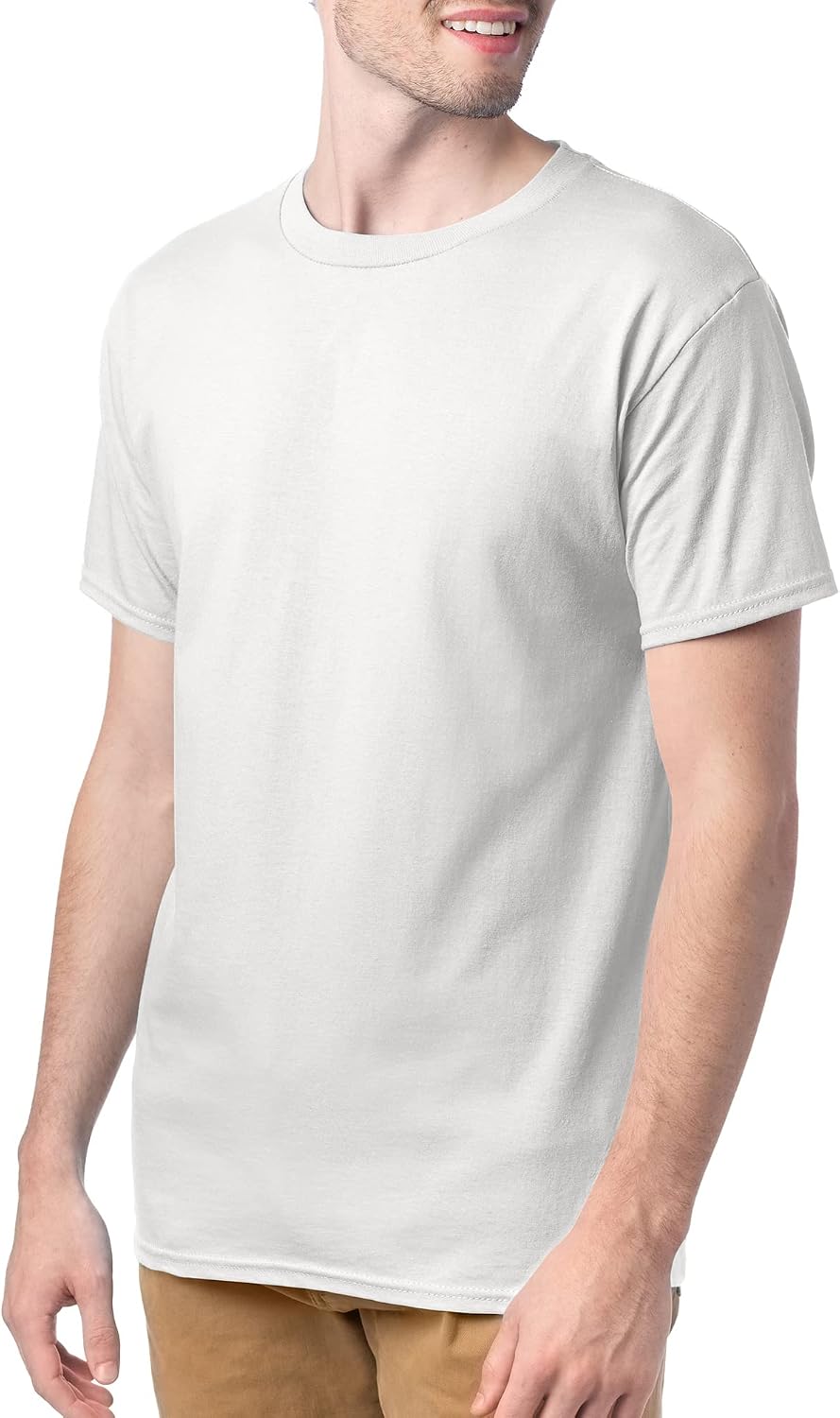 HOTHanes Men's T-Shirt Pack - 4 or 6 Pack - Essential-T Crewneck Cotton T-Shirts - Everyday Men's Clothing - Big & Tall