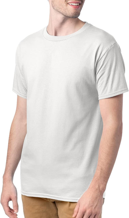 HOTHanes Men's T-Shirt Pack - 4 or 6 Pack - Essential-T Crewneck Cotton T-Shirts - Everyday Men's Clothing - Big & Tall