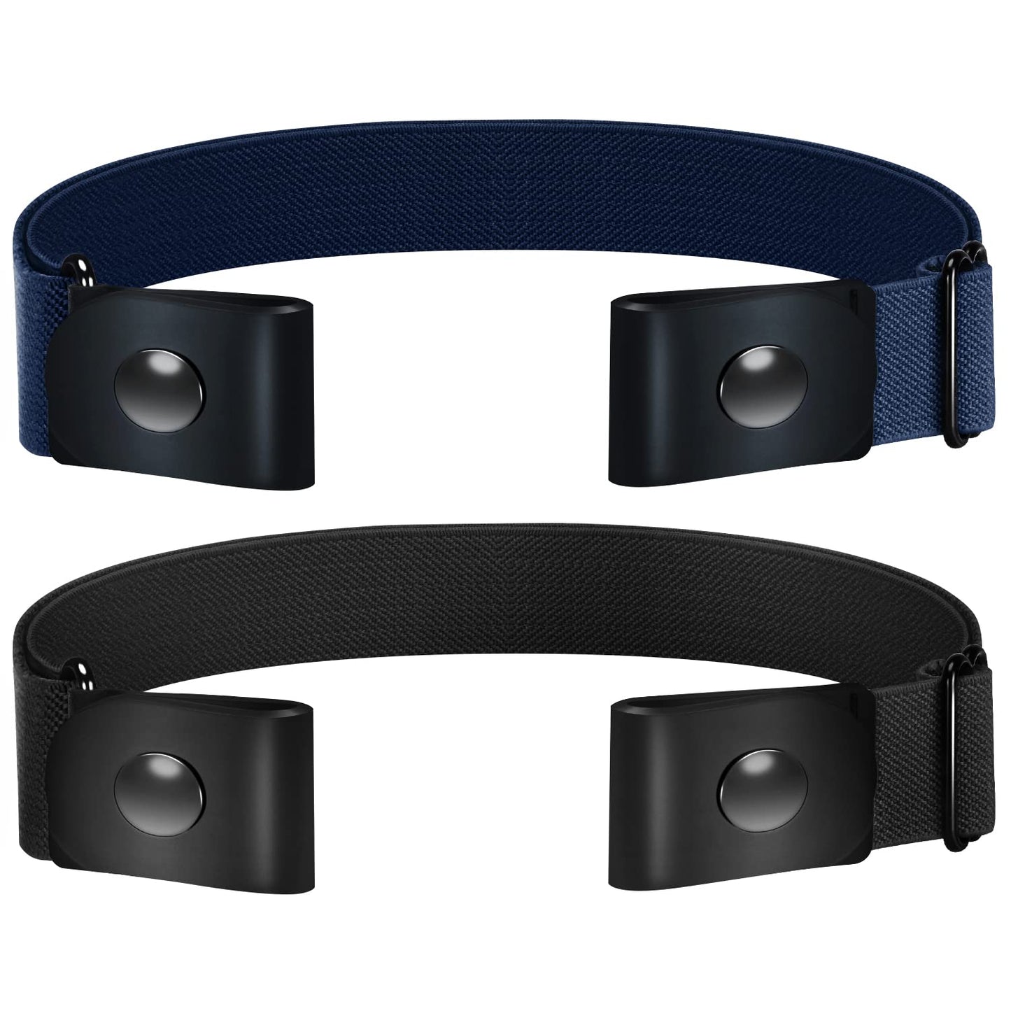 HOTTOURZOO Belts for Women/Men Buckle Free Elastic Belt Invisible No Buckle Stretch Waist Belt For Jean Pants,Dresses,No Bulge
