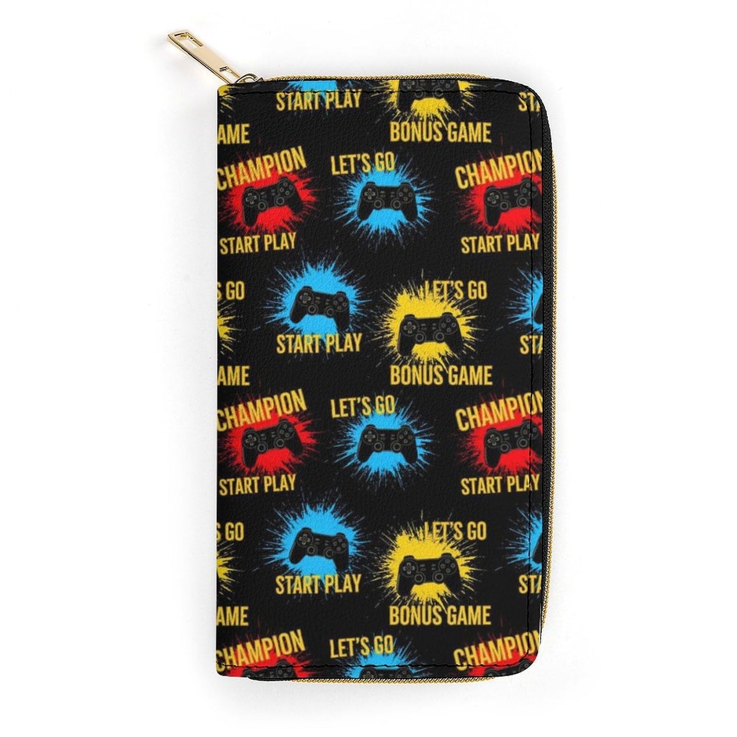 HOTPortable Womens Long PU Leather Wallet Army Classic Camouflage Pattern, Large Capacity Multi Card Slot Organizer, Waterproof Slim Purse for Shopping Trips