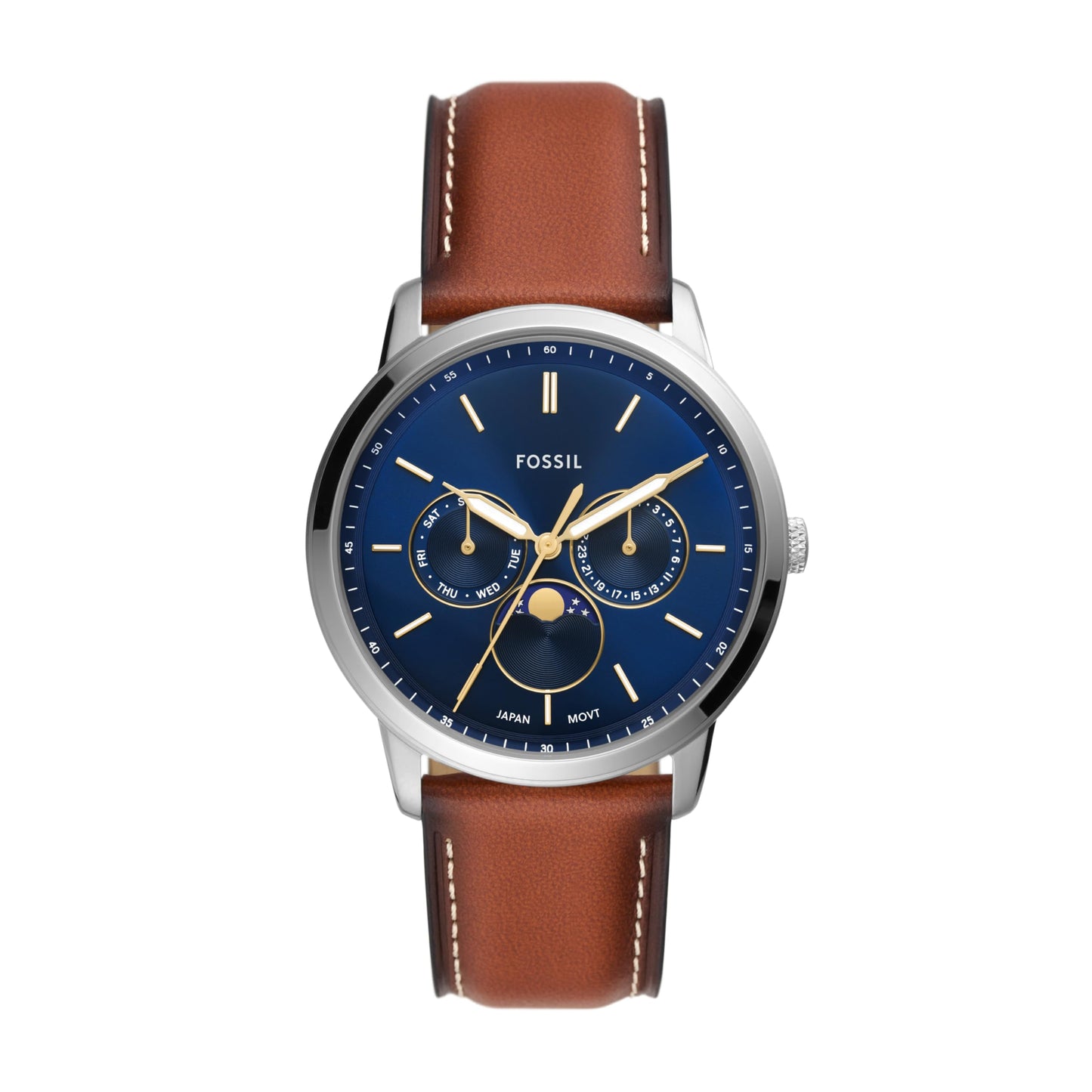 HOTFossil Men's Watch, Neutra Quartz Stainless Steel Chronograph Watch for Men