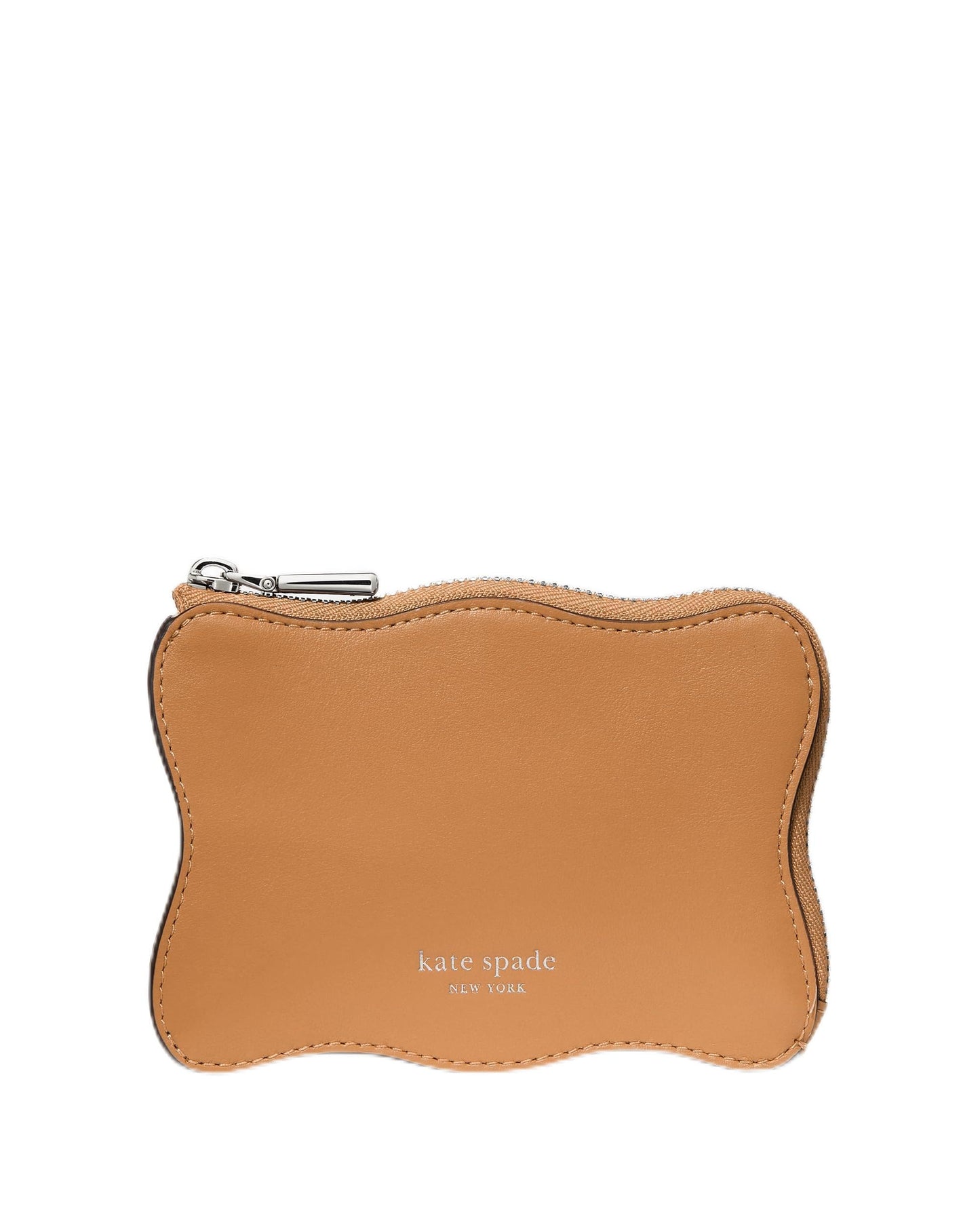 HOTkate spade new york Mini Zip Card Case Pebbled Leather Mini Zip Card Case