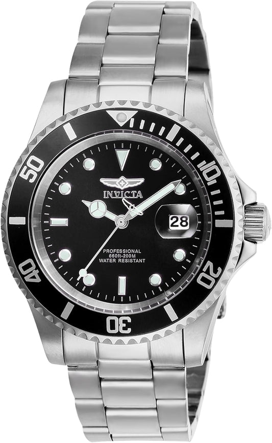 HOTInvicta Men's Pro Diver Quartz Watch with Stainless Steel Strap