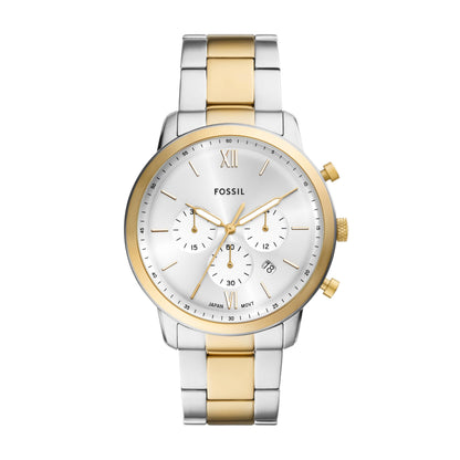 HOTFossil Men's Watch, Neutra Quartz Stainless Steel Chronograph Watch for Men