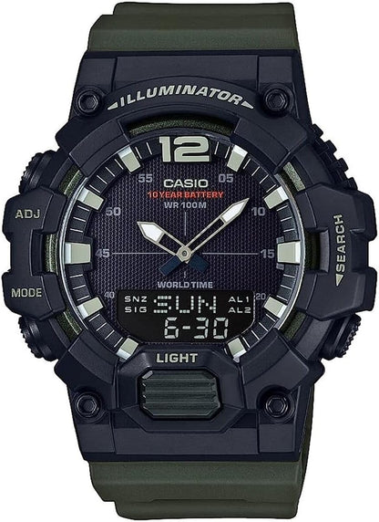 HOTCasio Men's HDC-700-1AVCF Classic Analog-Digital Display Quartz Black Watch