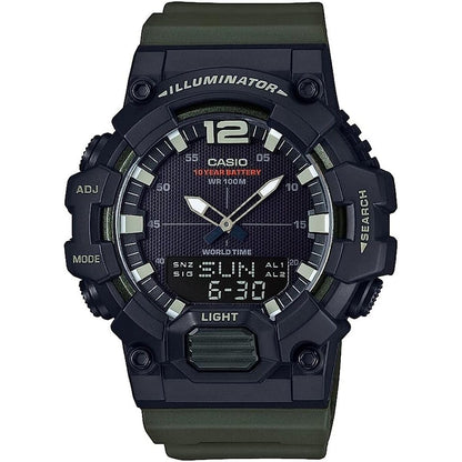 HOTCasio Men's HDC-700-1AVCF Classic Analog-Digital Display Quartz Black Watch