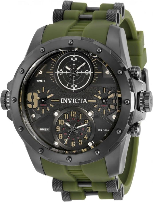 HOTInvicta Mens Coalition Forces Quartz Watch, Green, 31138