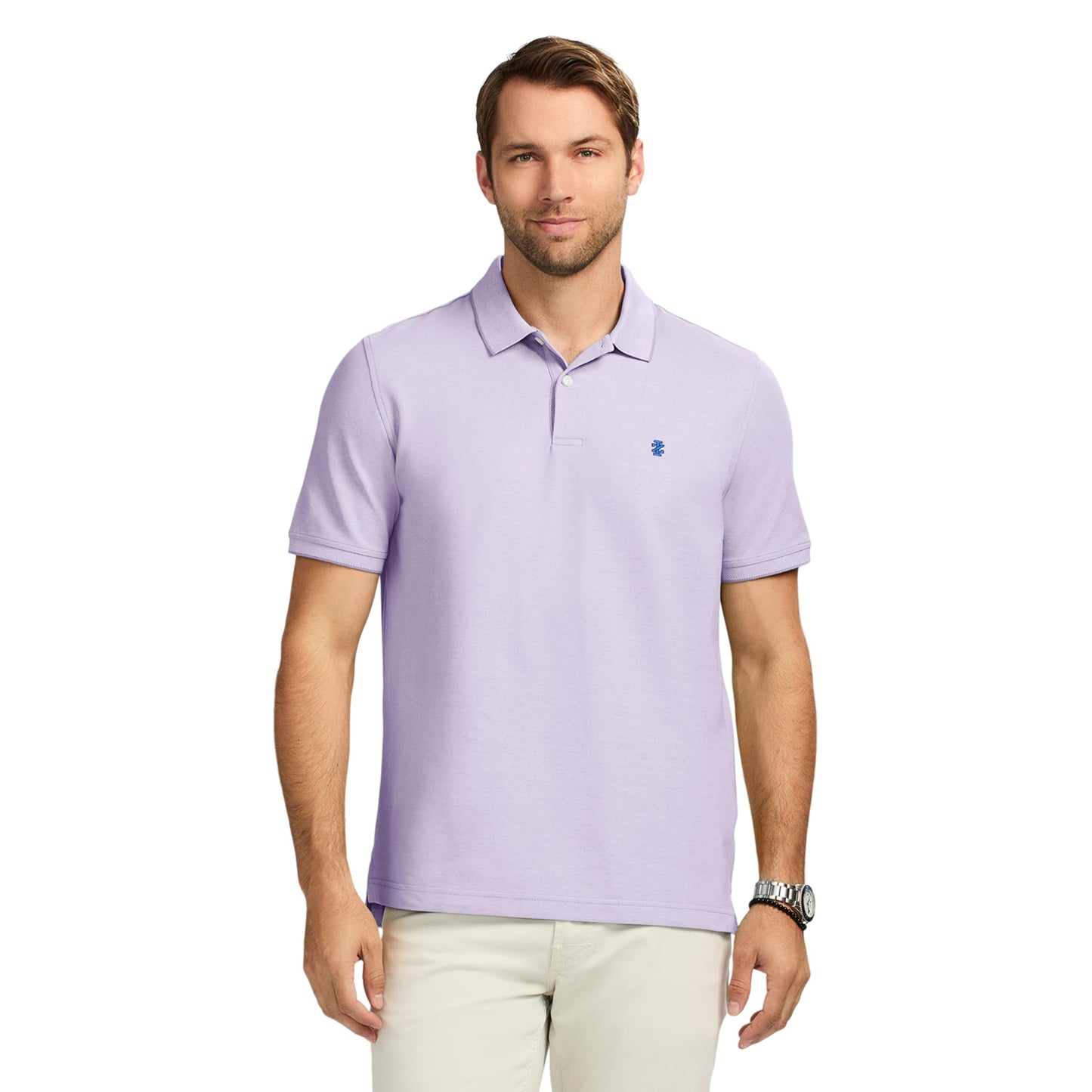 HOTIzod Men's Advantage Performance Short Sleeve Fashion Polo Shirt