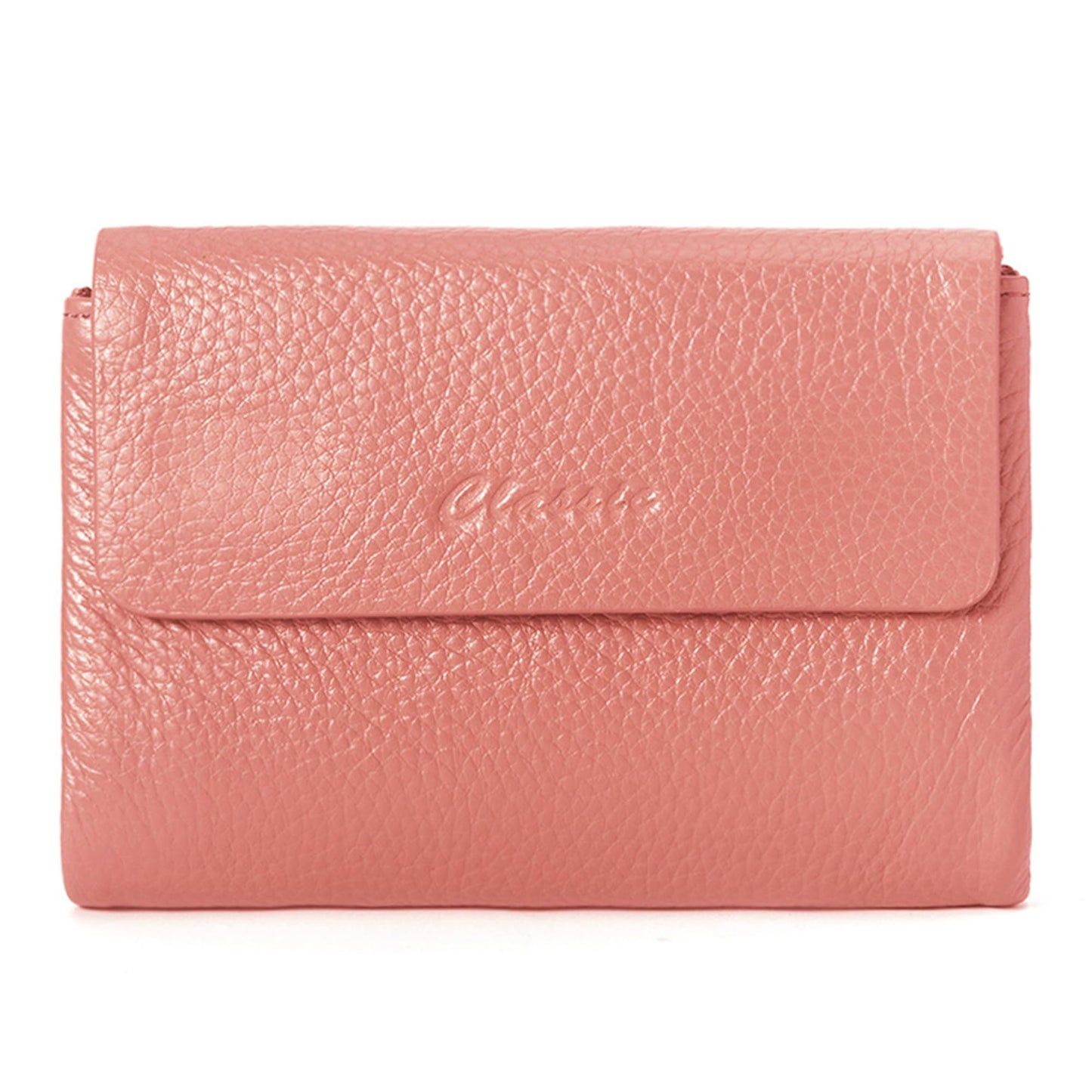 HOTBifold Wallet for Women Genuine Leather, [Large Capacity] [Magnetic Closure] Female Ladies Wallet Card Holder with ID Window, Zipper Coin Pockets (Burgundy)
