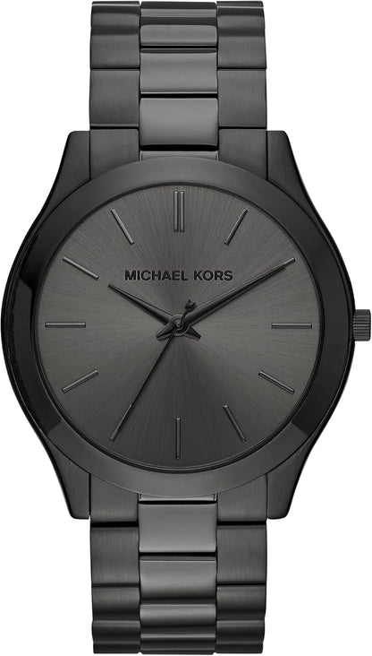 HOTMichael Kors Oversized Slim Runway Men's Watch, Stainless Steel Watch for Men