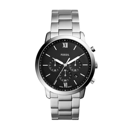 HOTFossil Men's Watch, Neutra Quartz Stainless Steel Chronograph Watch for Men