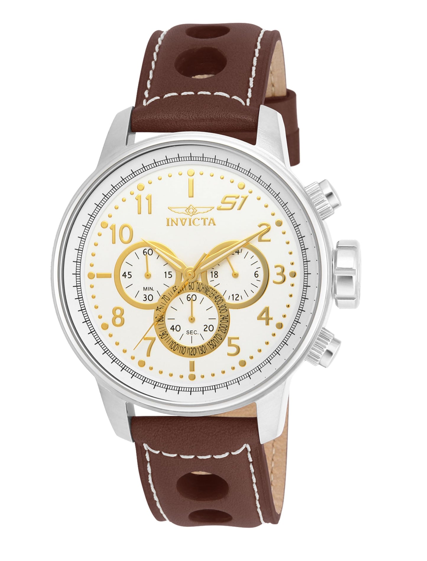 HOTInvicta S1 Rally Stainless Steel Men's Quartz Watch - 48mm