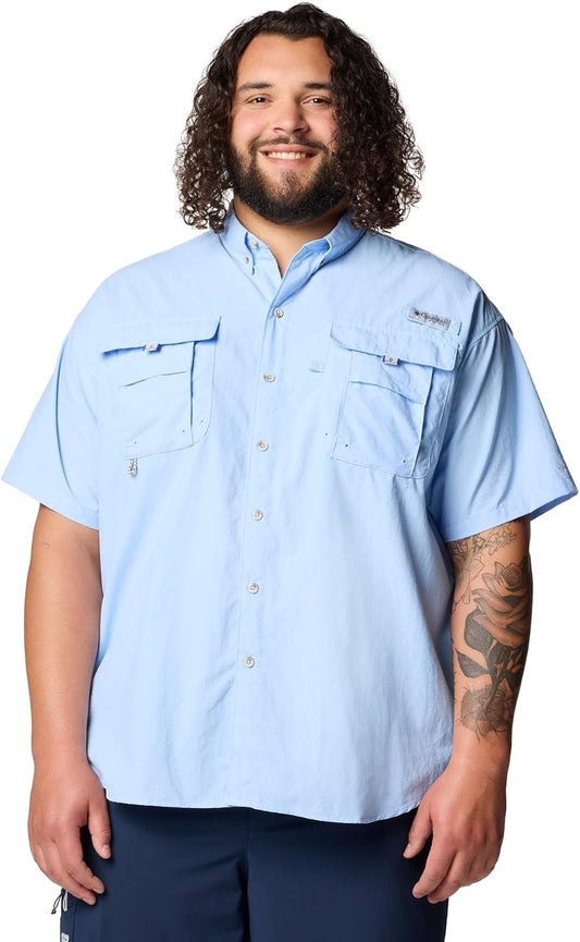 HOTColumbia Men's PFG Bahama II Short Sleeve Fishing Shirt