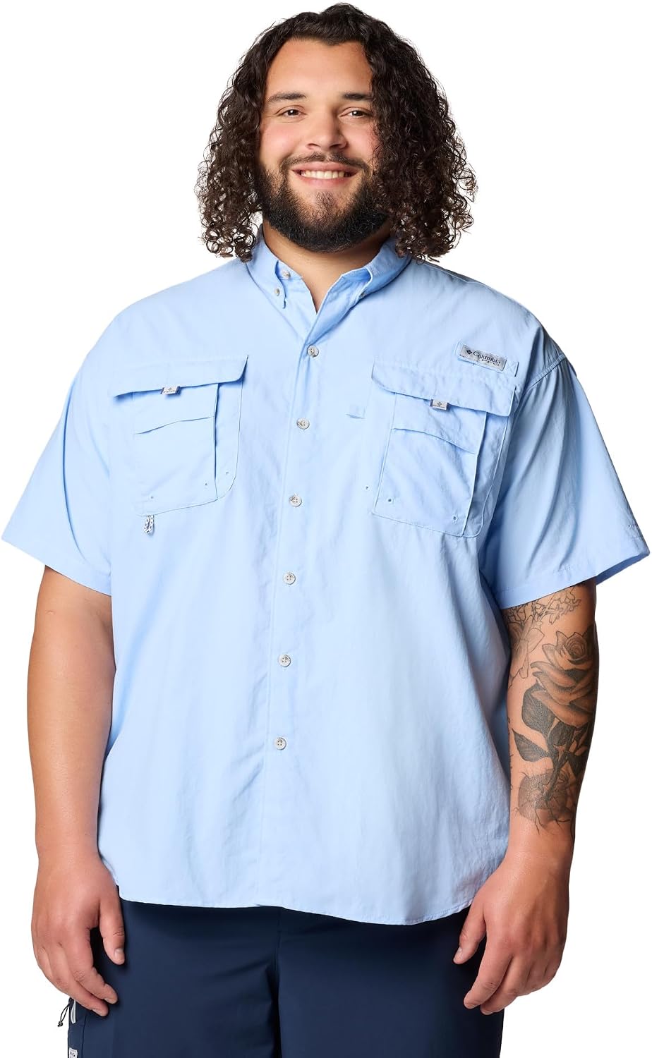 HOTColumbia Men's PFG Bahama II Short Sleeve Fishing Shirt