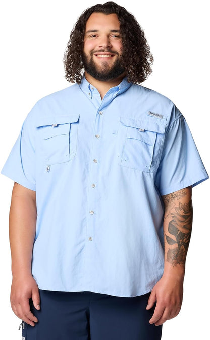 HOTColumbia Men's PFG Bahama II Short Sleeve Fishing Shirt