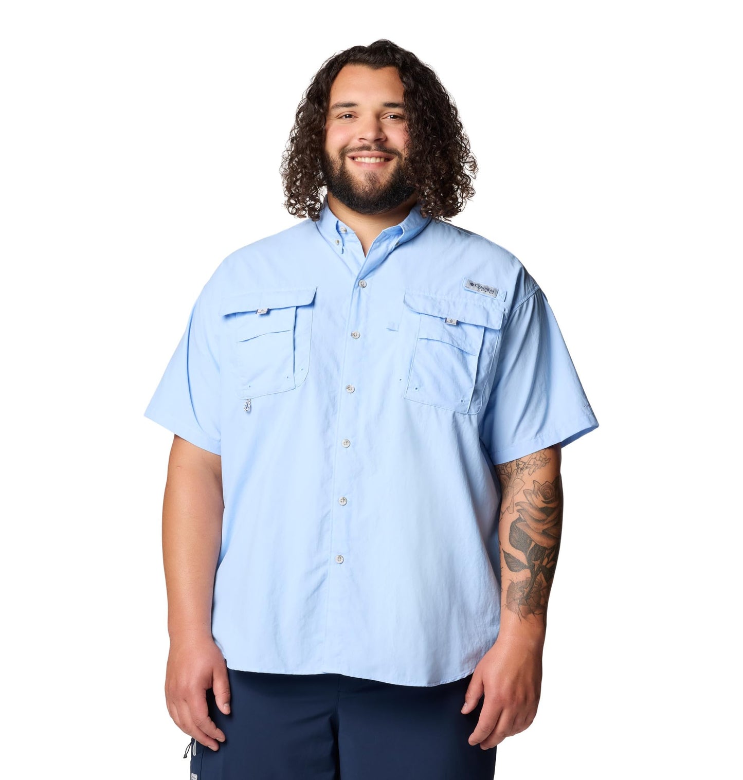 HOTColumbia Men's PFG Bahama II Short Sleeve Fishing Shirt