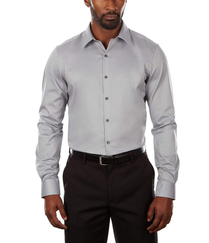 HOTVan Heusen Men's Flex Collar Slim Fit Stretch Dress Shirt