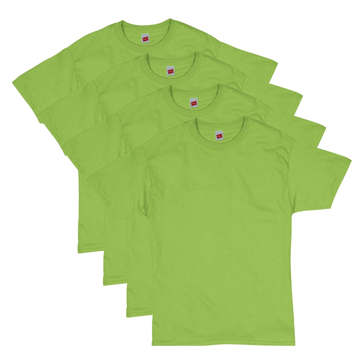 HOTHanes Men's T-Shirt Pack - 4 or 6 Pack - Essential-T Crewneck Cotton T-Shirts - Everyday Men's Clothing - Big & Tall