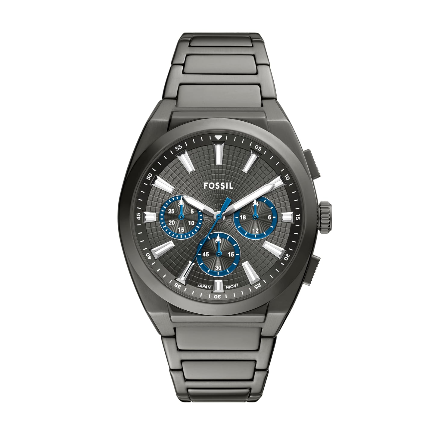 HOTFossil Men's Everett Quartz Stainless Steel Watch, Three-Hand Watch for Men