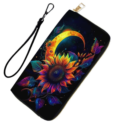 HOTRFID Blocking Wristlet Wallet for Women & Teen Girls-Large Capacity Leather Phone Clutch with Removable Strap,
