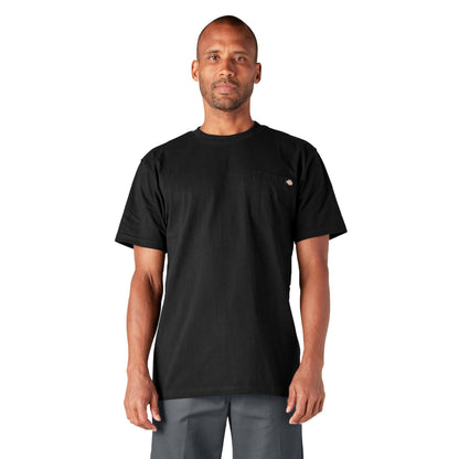 HOTDickies Men's Heavyweight Heathered Short Sleeve Pocket T-Shirt