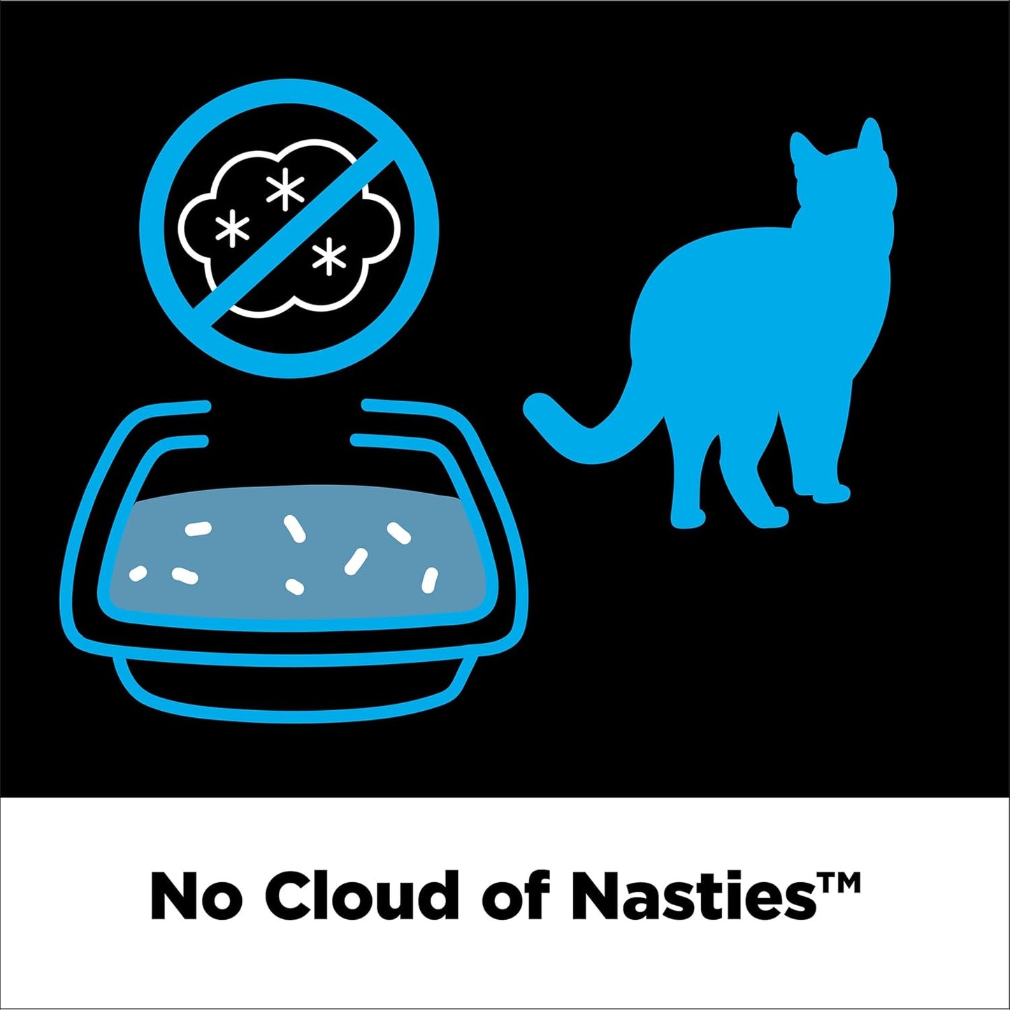 HOTARM & Hammer Cloud Control Platinum Cat Litter, Multi-Cat, 18 lbs | Clumping Litter, Hypoallergenic, Dust-Free, 14-Day Odor Control