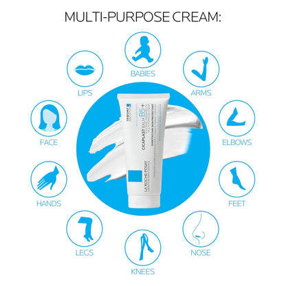 HOTLa Roche-Posay Cicaplast Balm B5 Skin Barrier Repair Cream with Centella Asiatica, Shea Butter & Panthenol | Multi-Purpose Healing Ointment for Dry, Irritated Skin | Face, Body & Hand Balm, Baby Safe