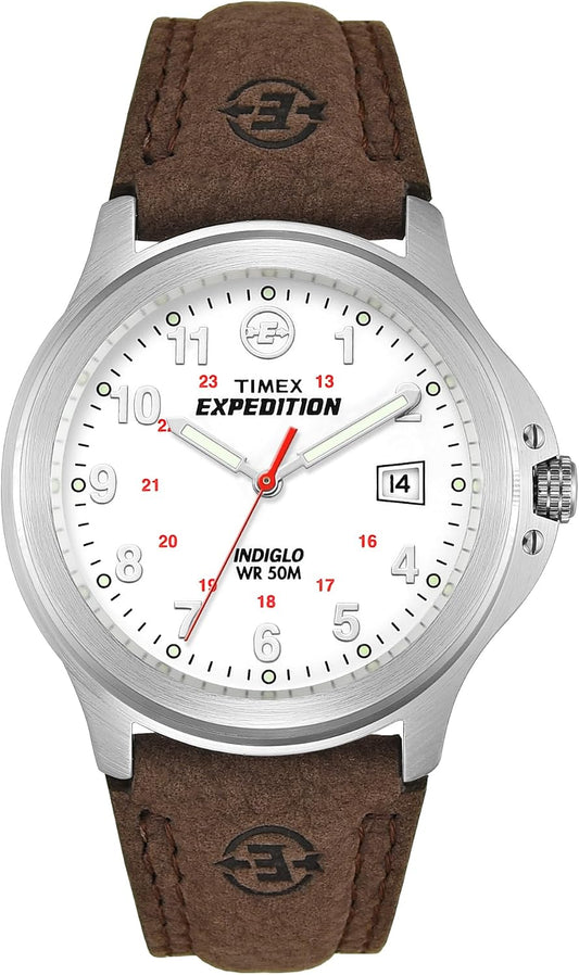 HOTTimex Expedition Metal Field 40mm Men’s Analog Watch | Luminous Hands | 24 Hour Time | Quick Date Function | Rugged Outdoor Watch | 50M Water Resistance