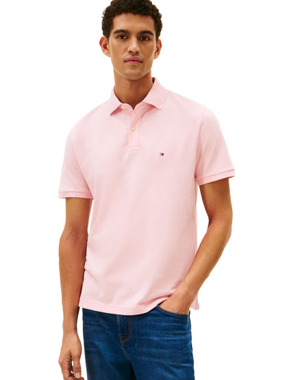 HOTTommy Hilfiger Mens Short Sleeve Cotton Pique Polo Shirt in Regular Fit