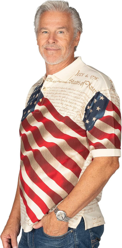 HOTAmerican Summer Flag Patriotic Eagle Shirt