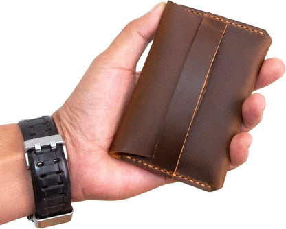 HOTPersonalized Leather Card Holder, Custom Minimalist Cardholder, Credit Card Holder, Slim Card Holder Gift, Credit Card Holder, Small Leather Card Wallet,Business Card Case