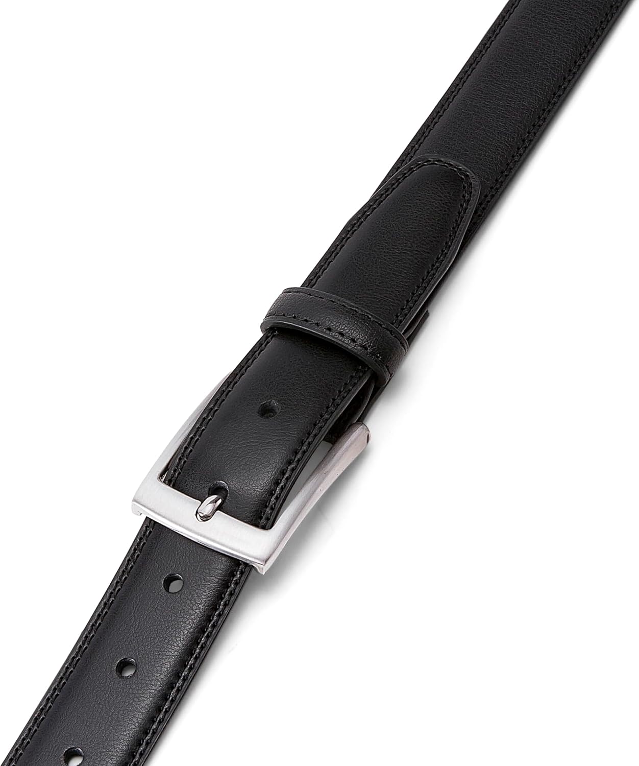 HOTMILORDE Men's Genuine Leather Dress Belt, Handmade, 100% Cow Leather, Fashion & Classic Designs for Work Business and Casual