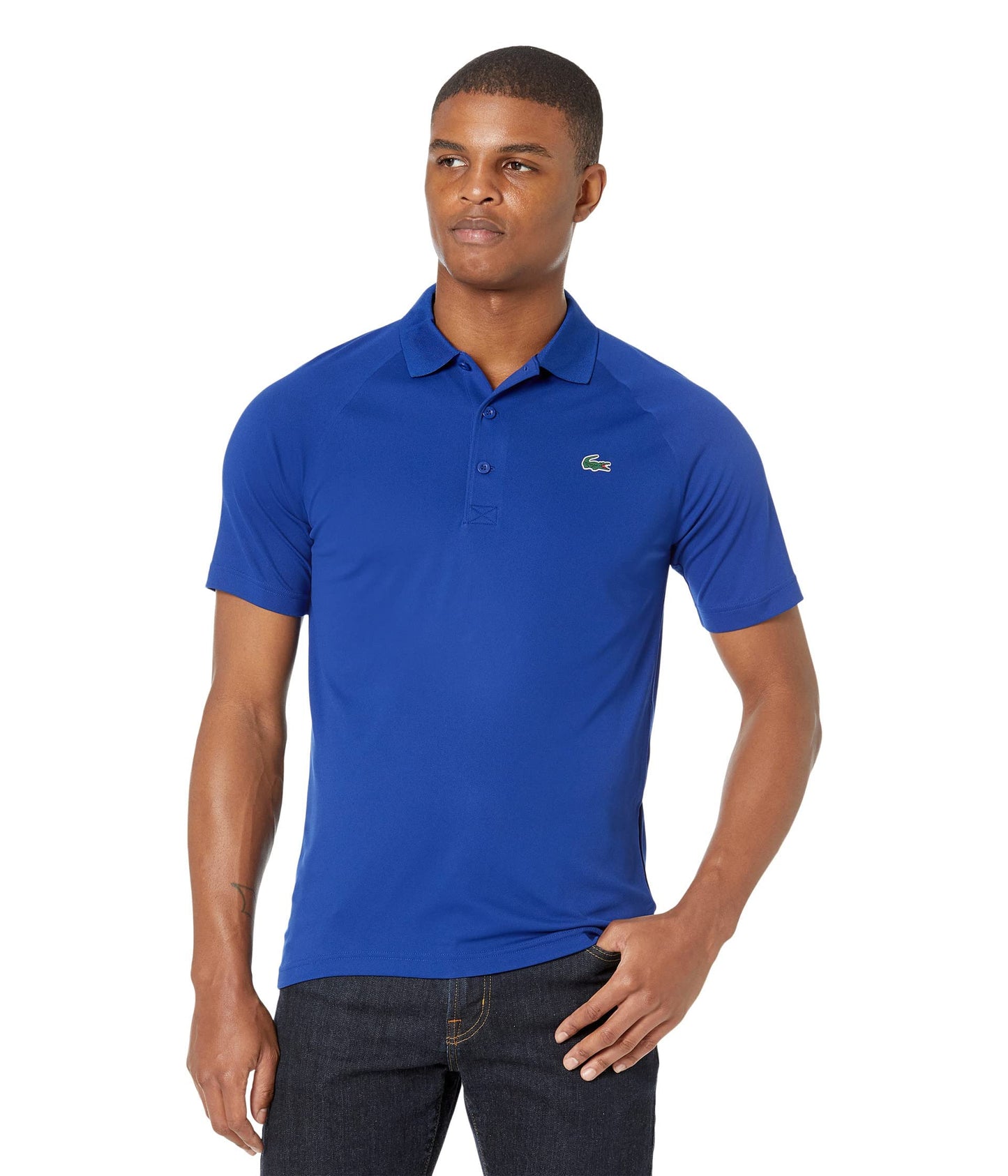HOTLacoste Men's Regular Fit UV Protect Golf Polo Shirt