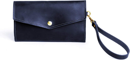 HOTWomen's Leather Clutch Wallet, Trifold Women's Wallet, Leather Wallet Women, Handbag For Women