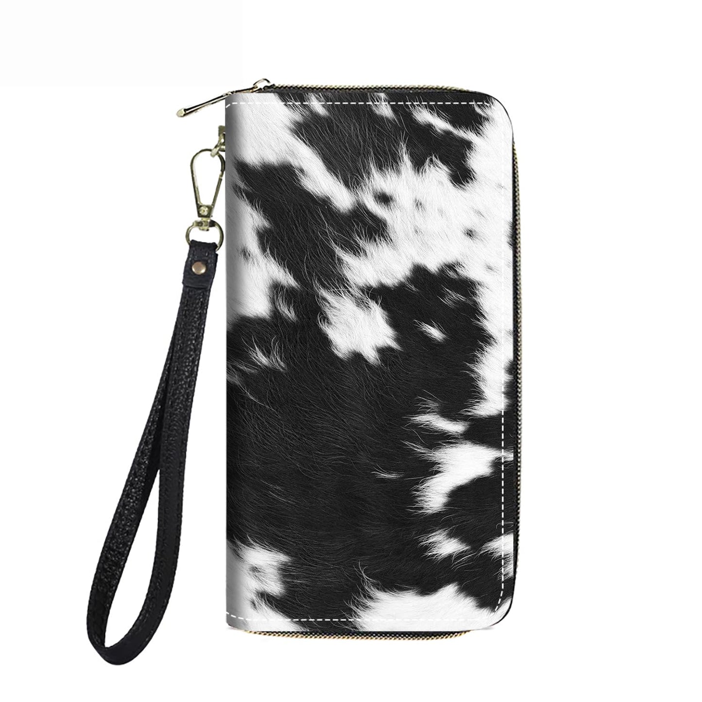 HOTWomen's Large Capacity Wallet PU Leather Double Zipper Clutch Purse Multifunctional Wallet with Removable Wristlet Strap for Smart Phone/Coin/Card/Cash, Floral Quotes Bible Verse Philippians 4-13
