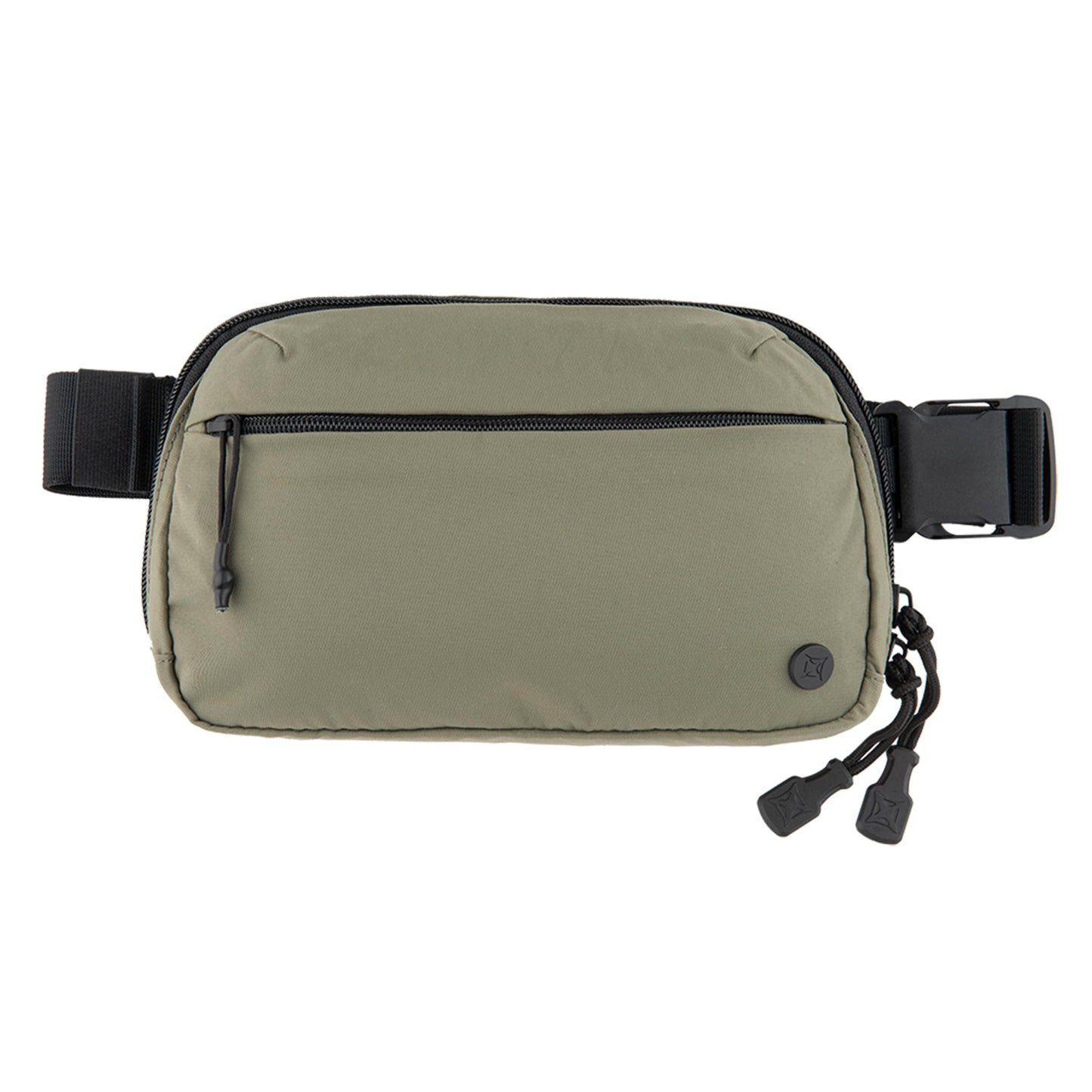 HOTVertx Everyday Tactical Fanny Pack 2.1-100% Nylon Fanny Pack for Men and Women with CCW-Ready Design and Rapid Access Tab - Black - 2L