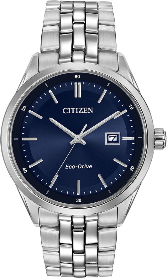 HOTCitizen Men's Classic Addysen Eco-Drive Watch, 3-Hand Date, Sapphire Crystal