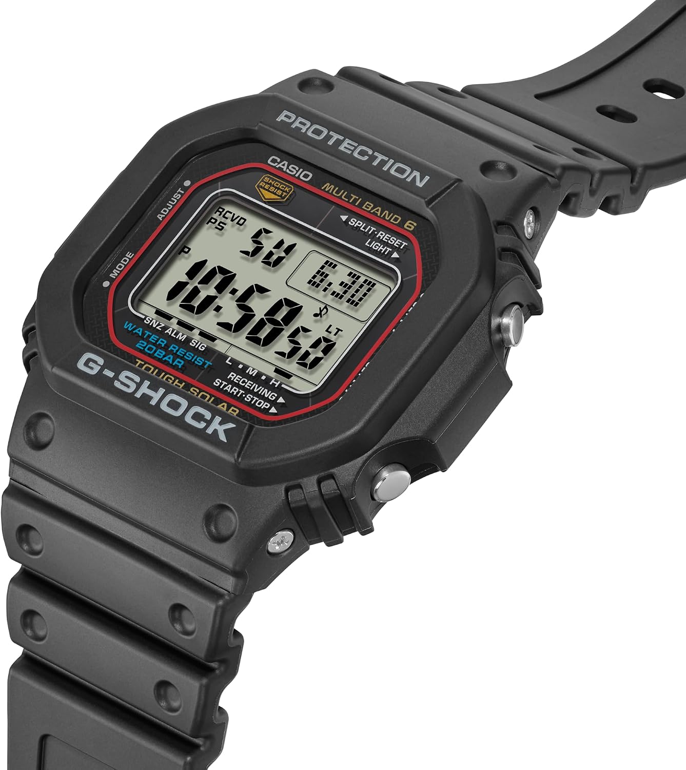 HOTCasio G-Shock GW-M5610U-1 Men's Solar Black Resin Sport Watch