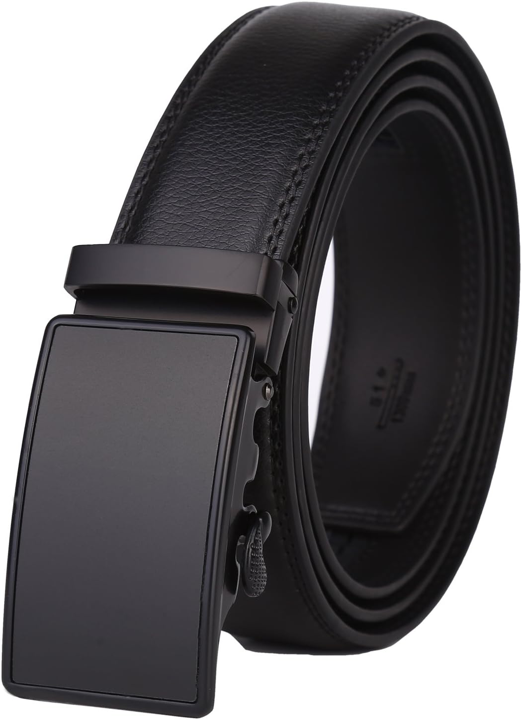 HOTLavemi Men's Real Leather Ratchet Dress Casual Belt, Cut to Exact Fit,Elegant Gift Box